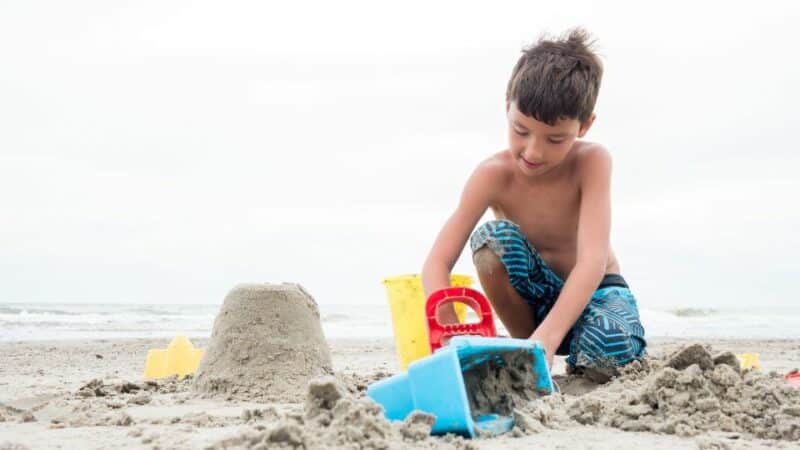 sand castle building set